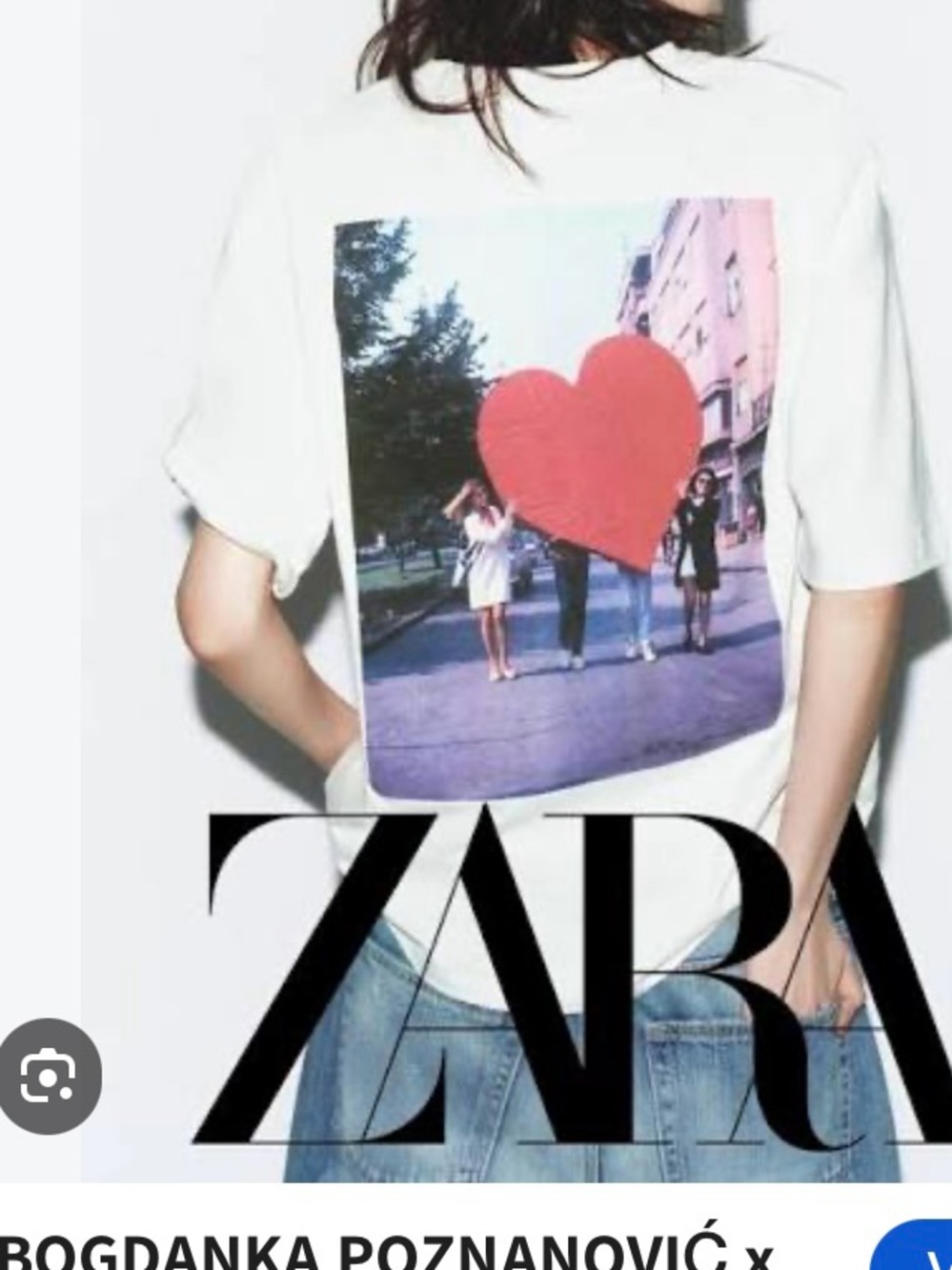 Zara 𝗕𝗢𝗚𝗗𝗔𝗡𝗞𝗔 𝗣𝗢𝗭𝗡𝗔𝗡𝗢𝗩𝗜Ć 𝘅 𝗭𝗔𝗥𝗔 𝘅 𝗠𝗔𝗥𝗜𝗡𝗞𝗢 𝗦𝗨𝗗𝗔𝗖 𝗖𝗢𝗟𝗟𝗘𝗖𝗧𝗜𝗢𝗡 t-shirt